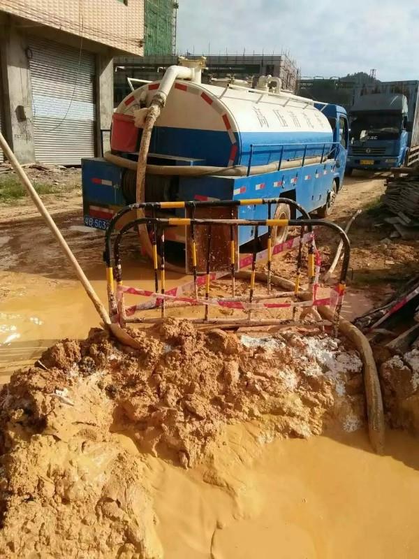 留坝工地淤泥清淤